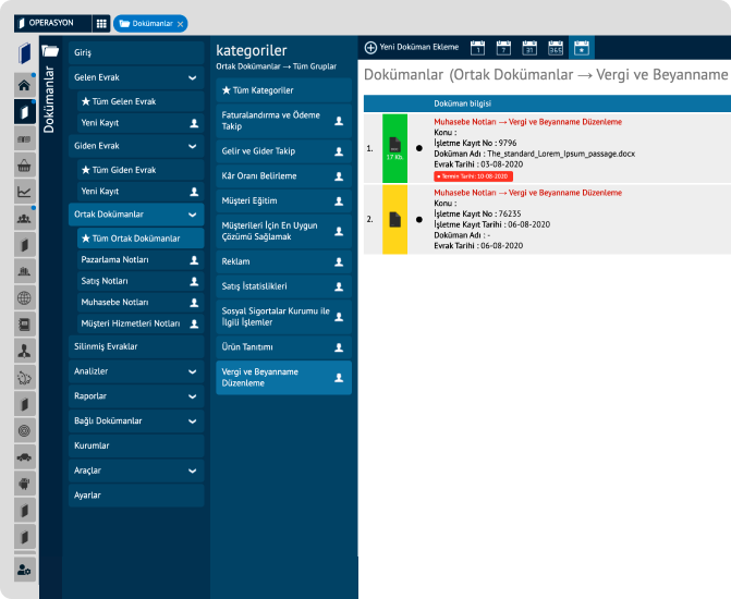 Record Your Incoming and Outgoing Documents