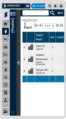 İşlerinize Ait Projeler Ekleyin