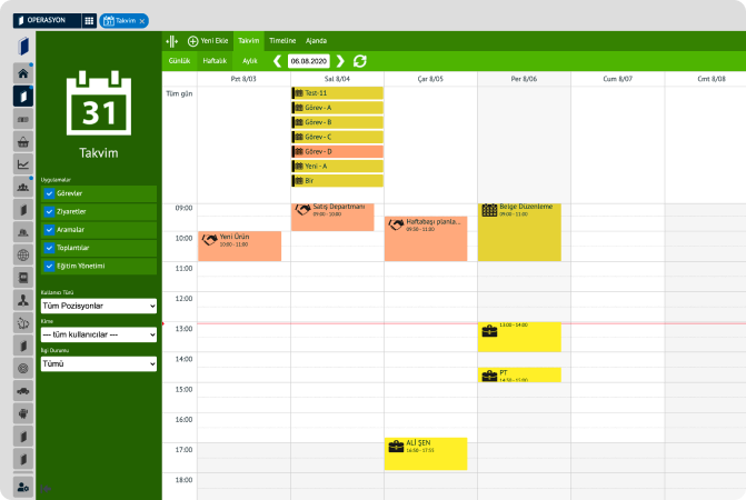 Plan Your Business with Calendar